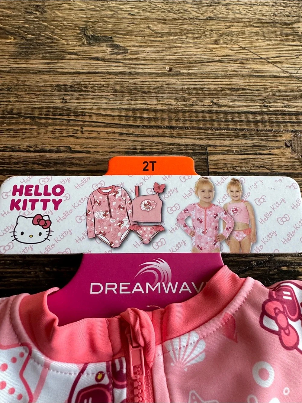 NWT. Hello Kitty 3 Piece Swimwear Set.